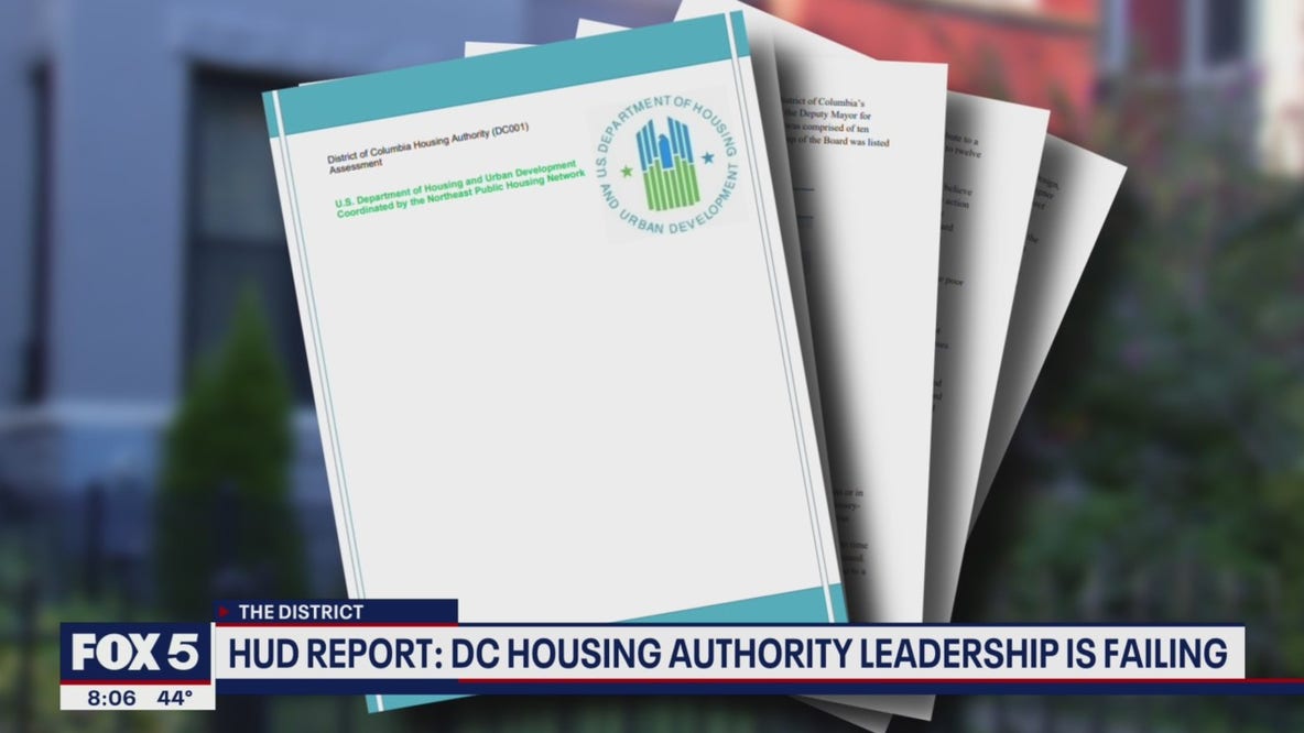 DC Housing Authority leadership is failing, new HUD report says